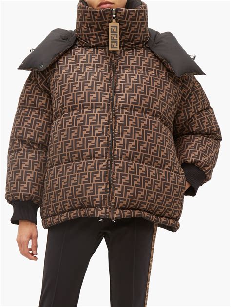 fendi puffer jacket women